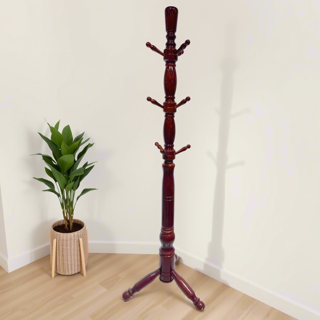 Wooden Coat Rack