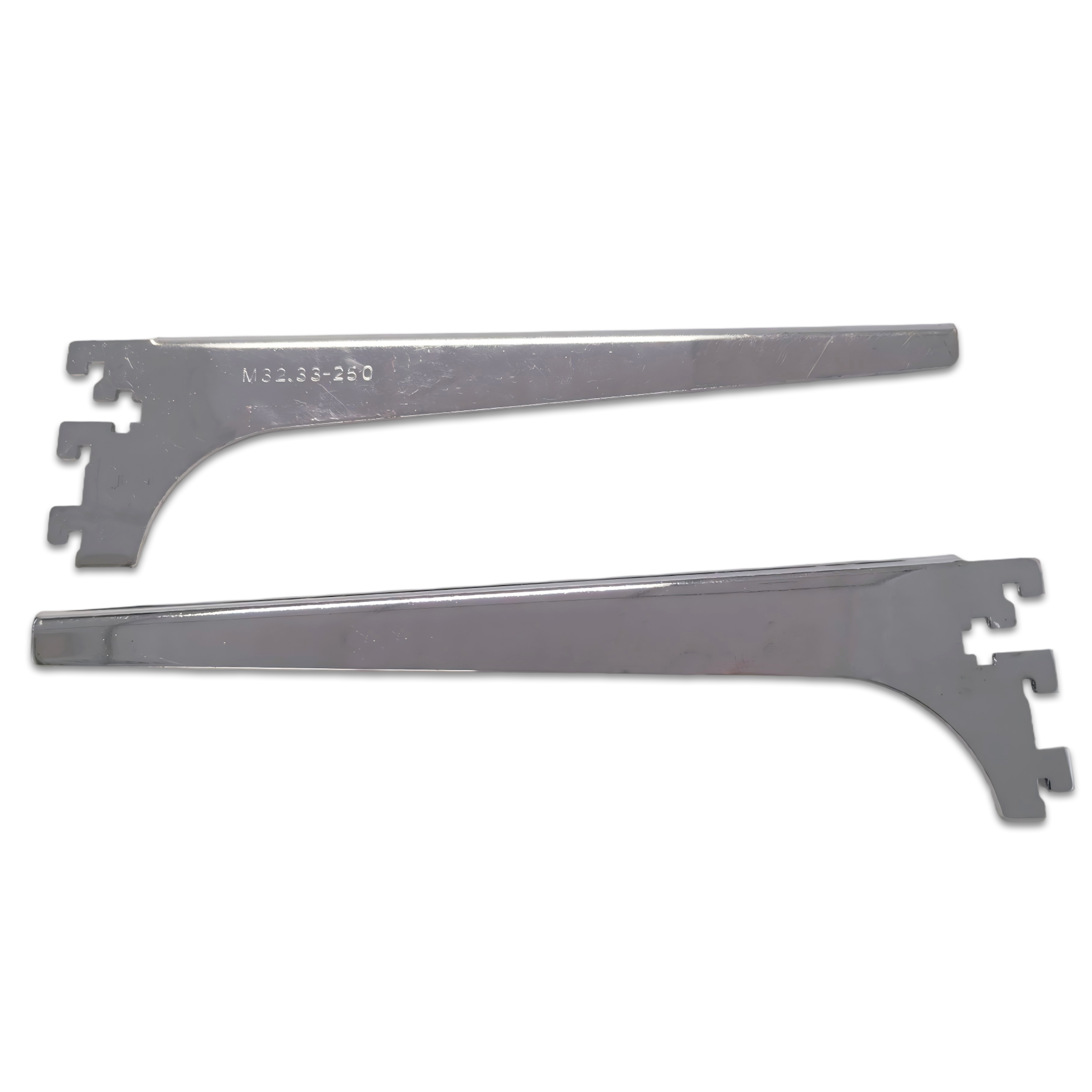 Wood Shelf Brackets Single Track System Metal Stand for Shelving