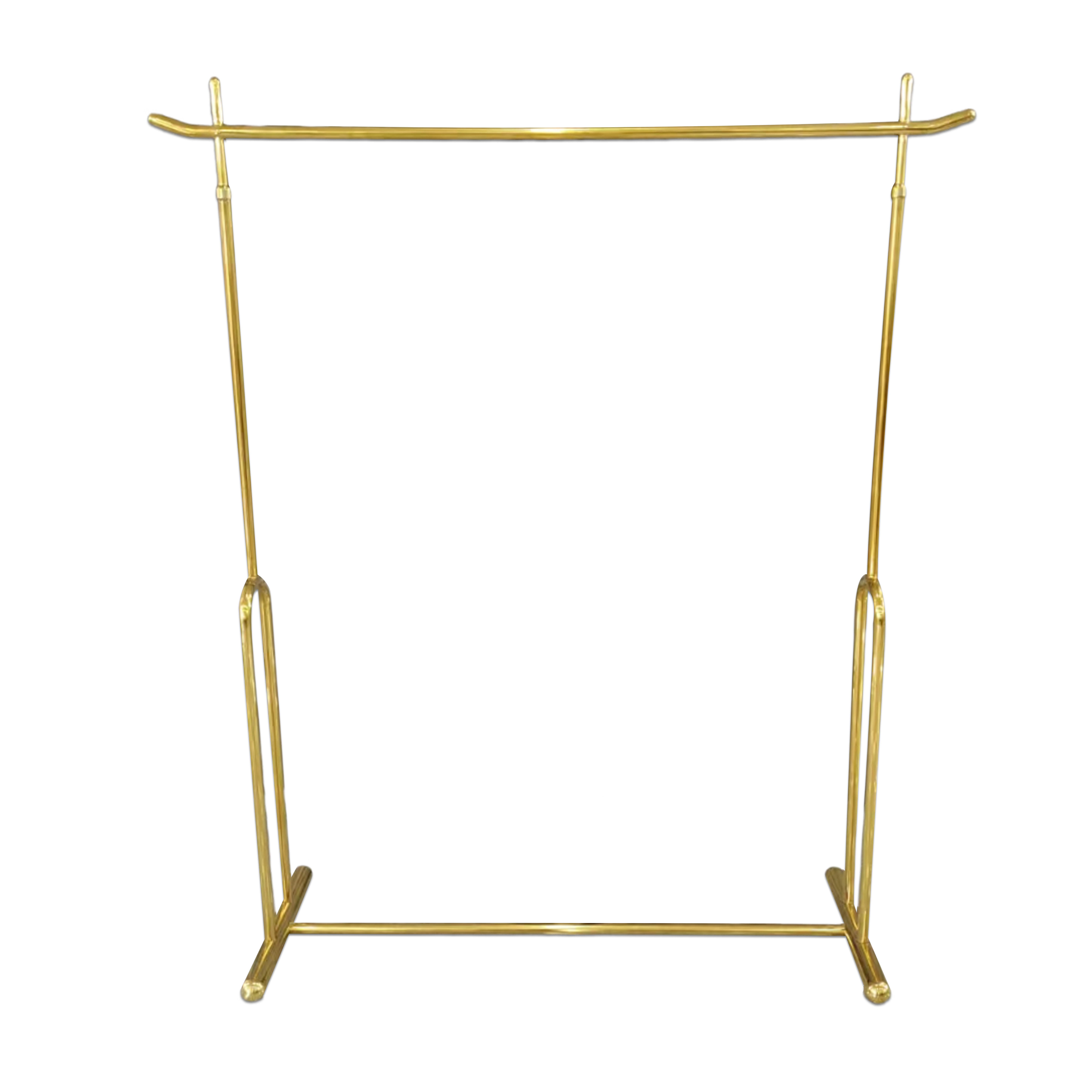 Heavy-Duty Clothes Rack Industrial Pipe Metal Garment Organizer for Bedroom or Retail