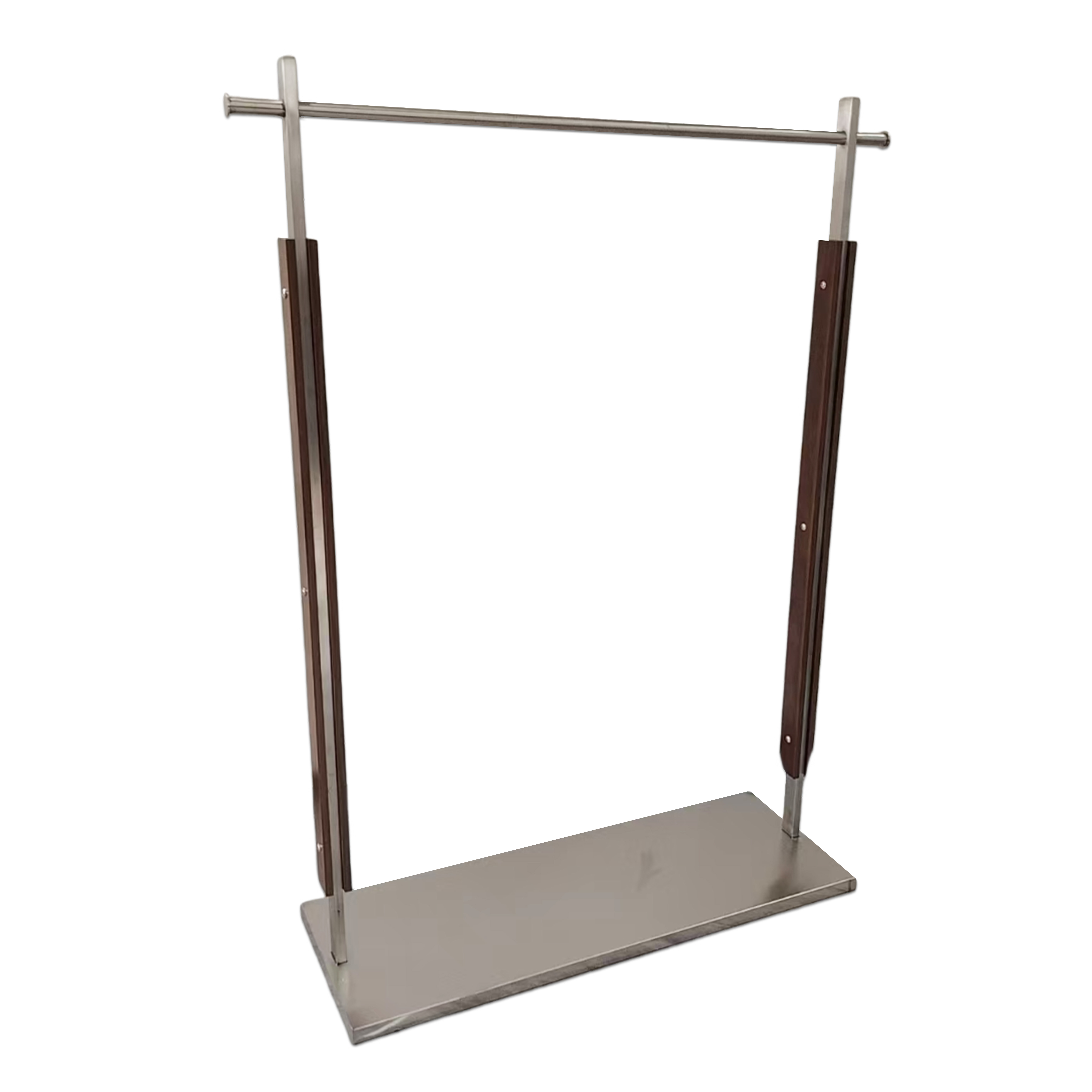 Freestanding Garment Rack with Storage Shelf Space-Saving Closet Organizer