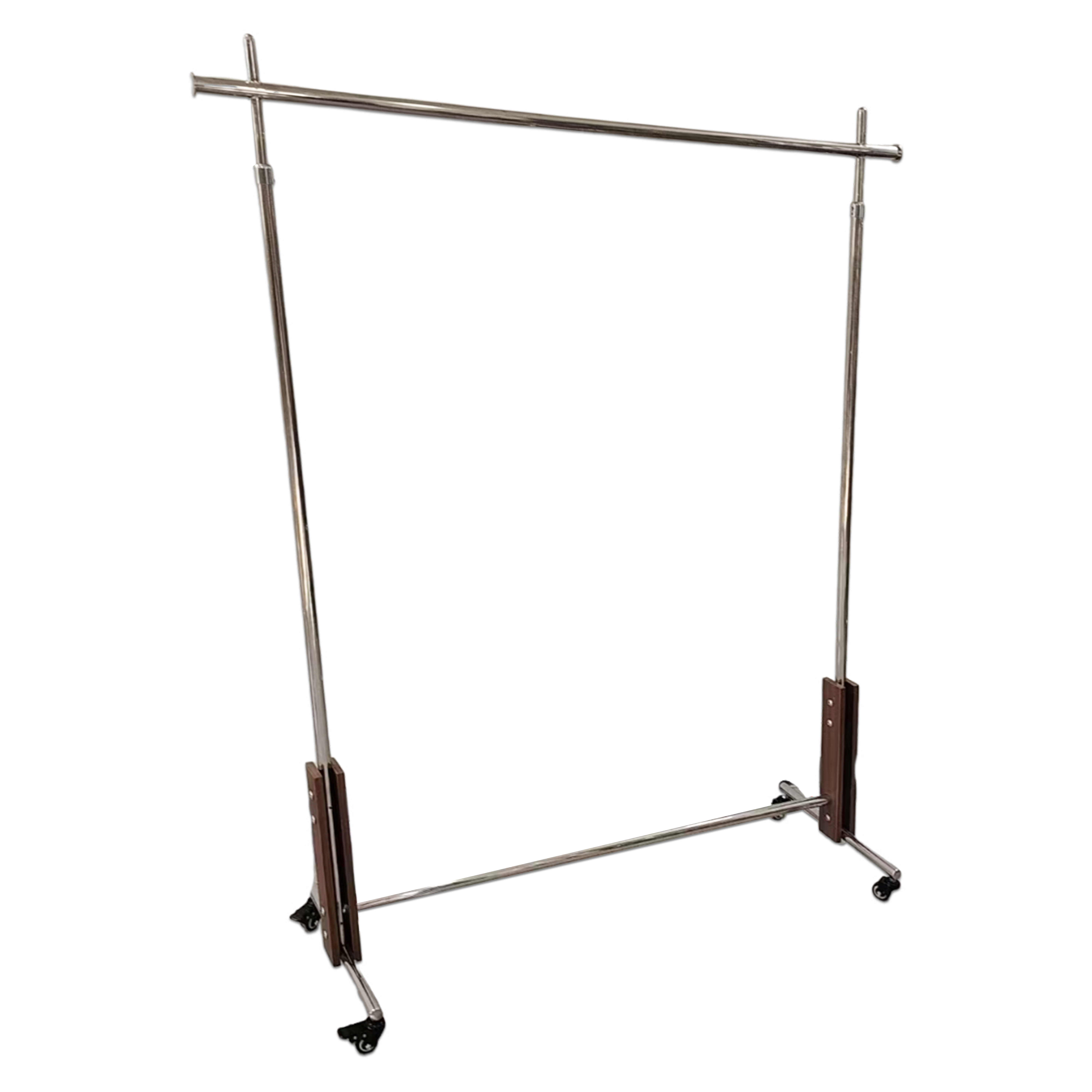 Rolling Garment Rack Metal Clothing Hanger Rack with Wheels Wardrobe Rack for Coats Shirts Dress