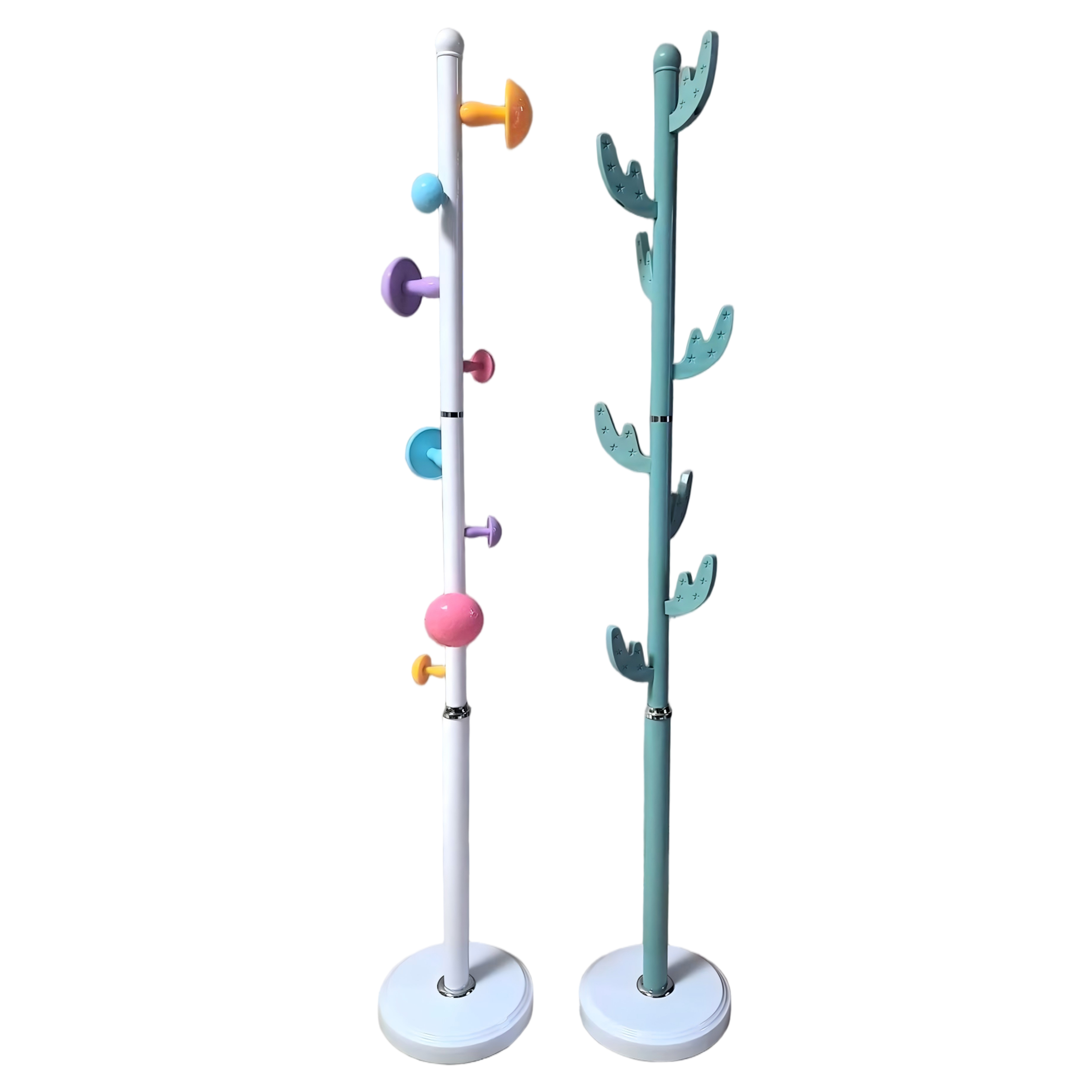 Multi-Tier Houseware Freestanding Coat Rack Stand with Sturdy Round Base