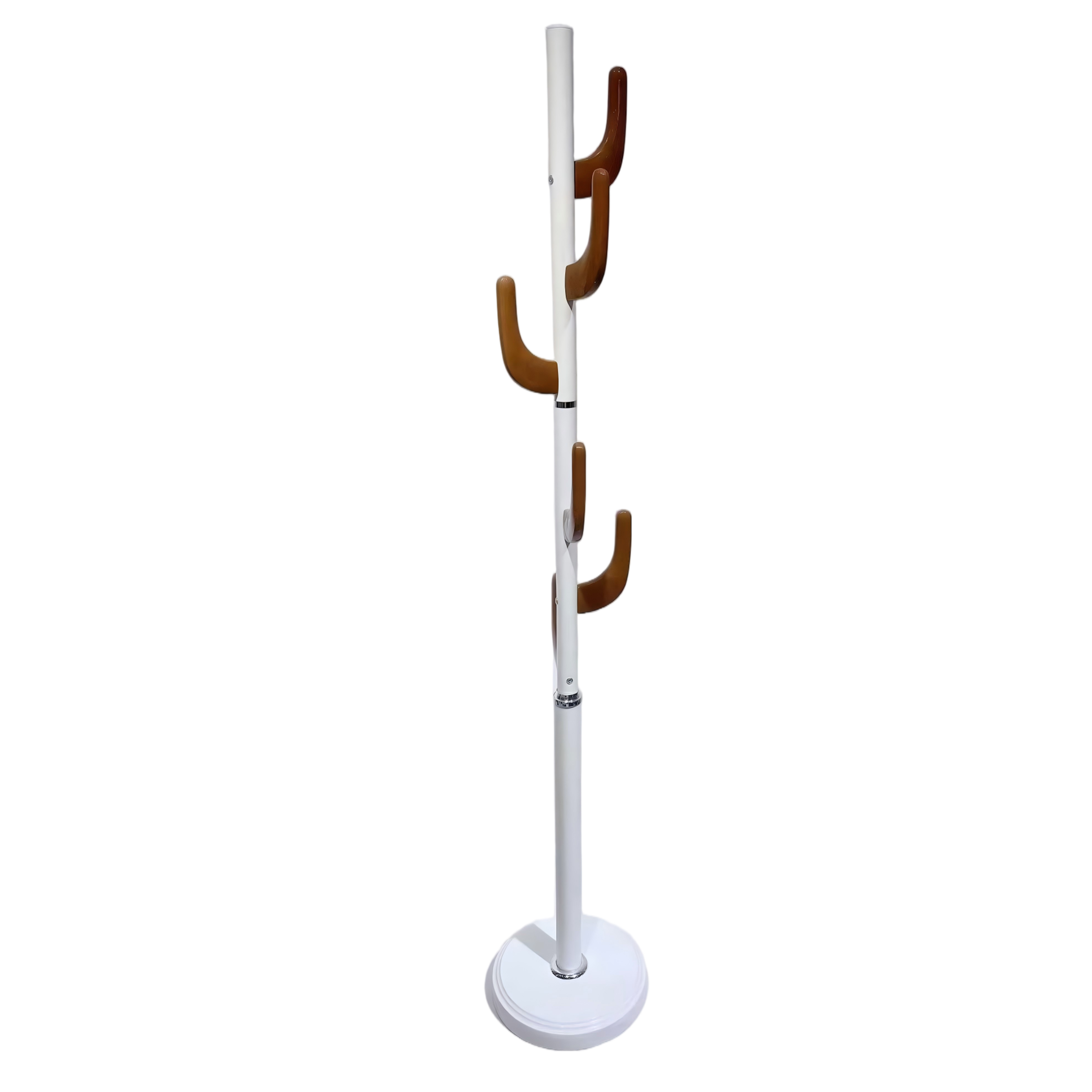 Multi-Tier Houseware Freestanding Coat Rack Stand with Sturdy Round Base