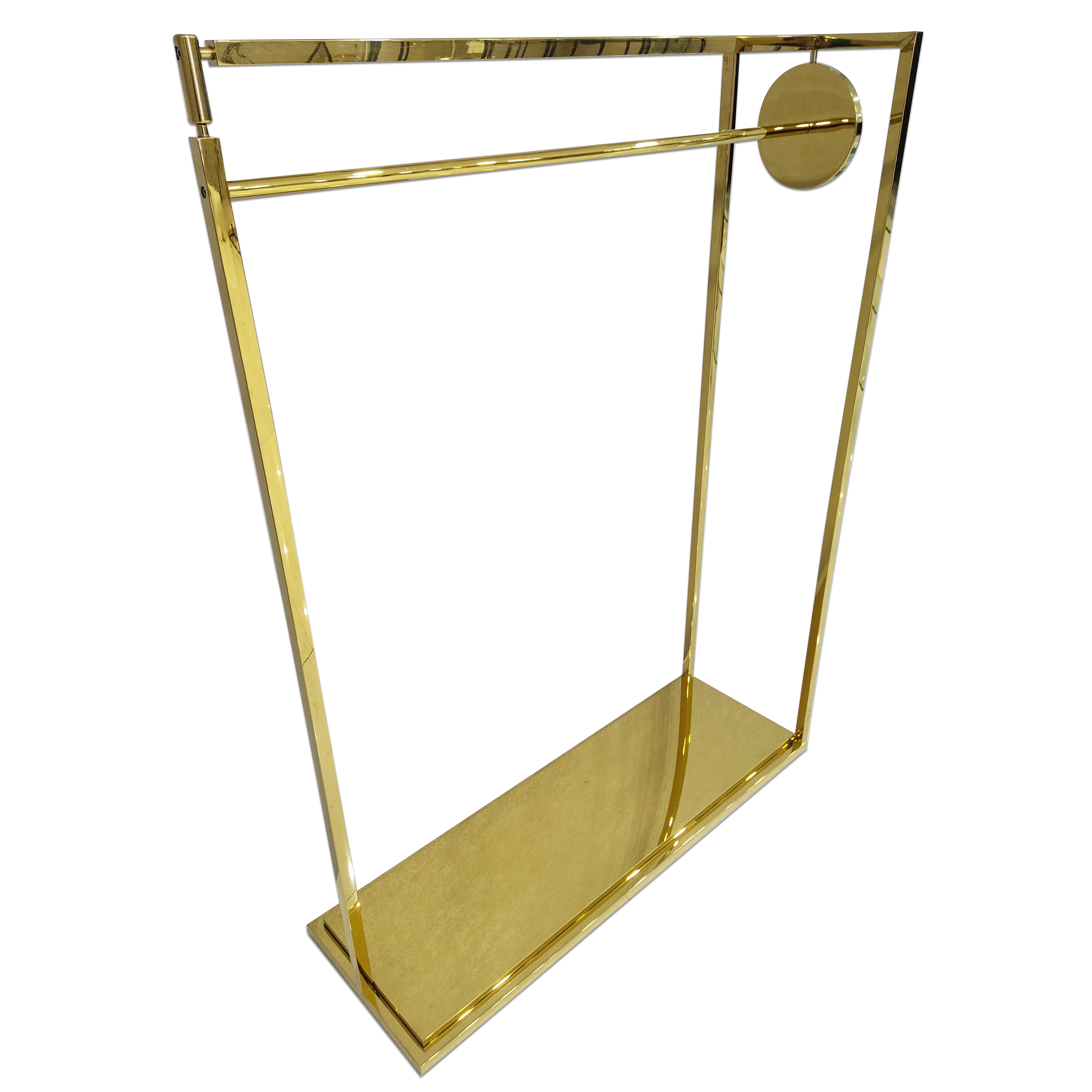 Freestanding Garment Rack with Storage Shelf Space-Saving Closet Organizer