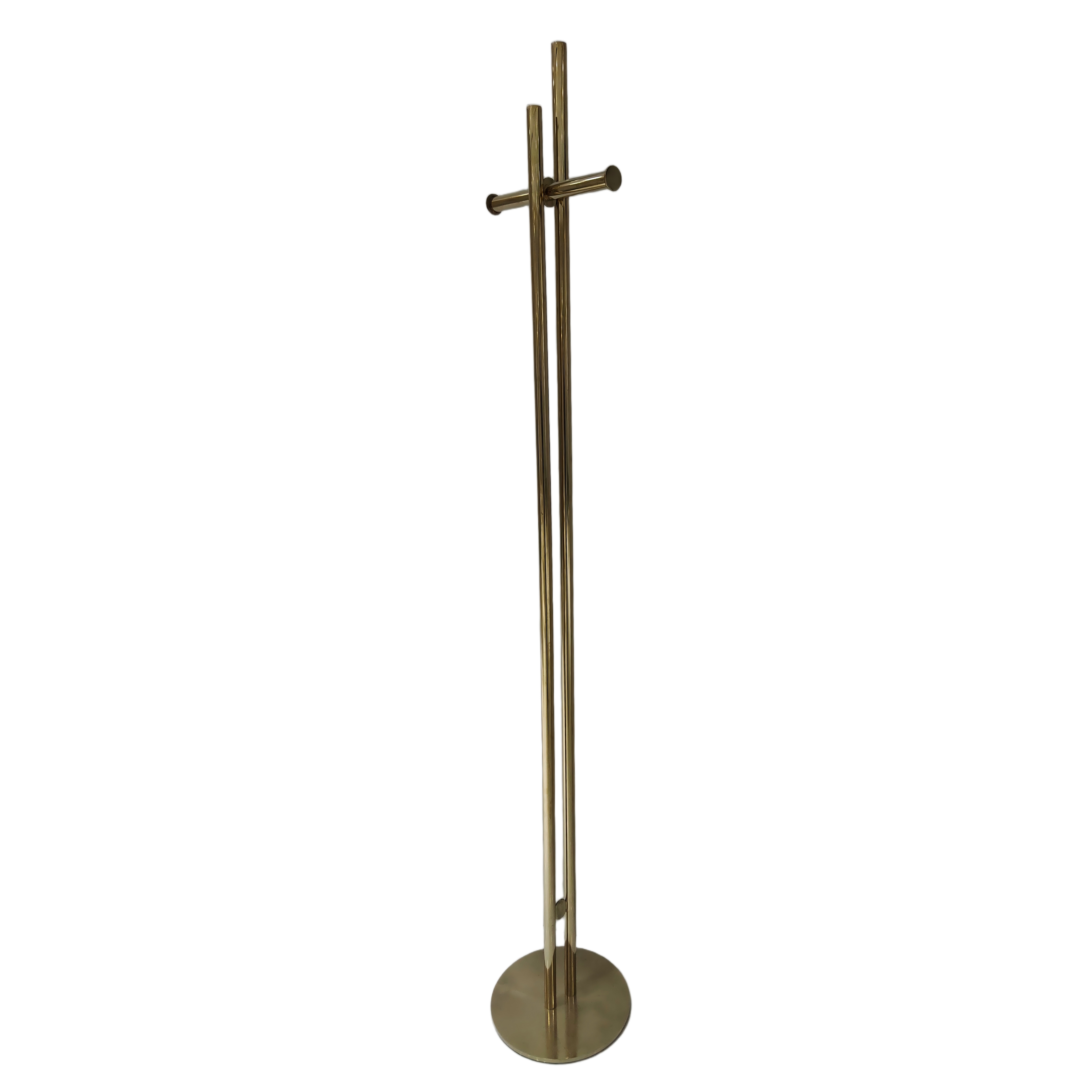 Metal Coat Rack Stable Coat Tree with Base for Bedroom Hallway Office