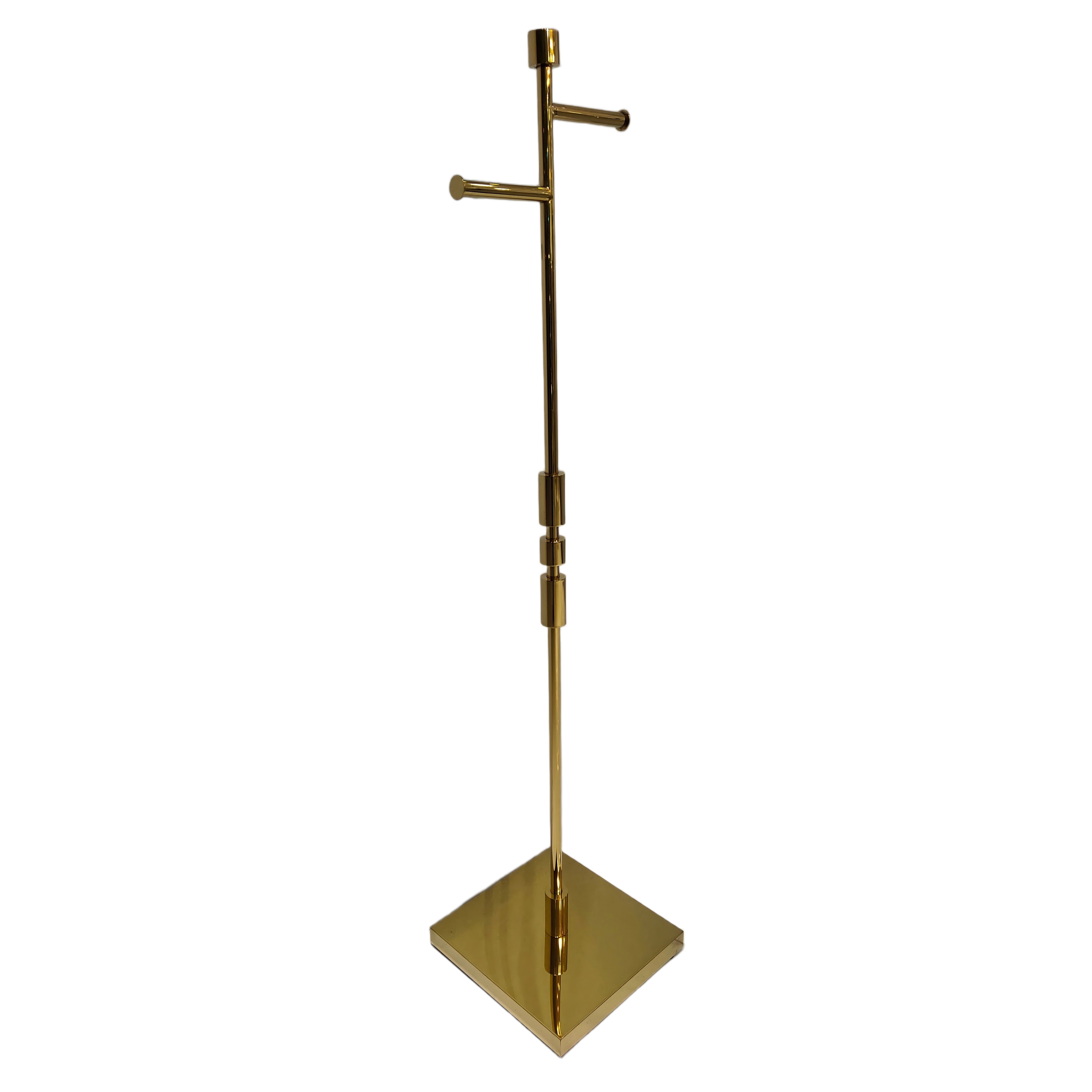 Z Shaped Garment Rack Stable Clothing Tree Rack with Base