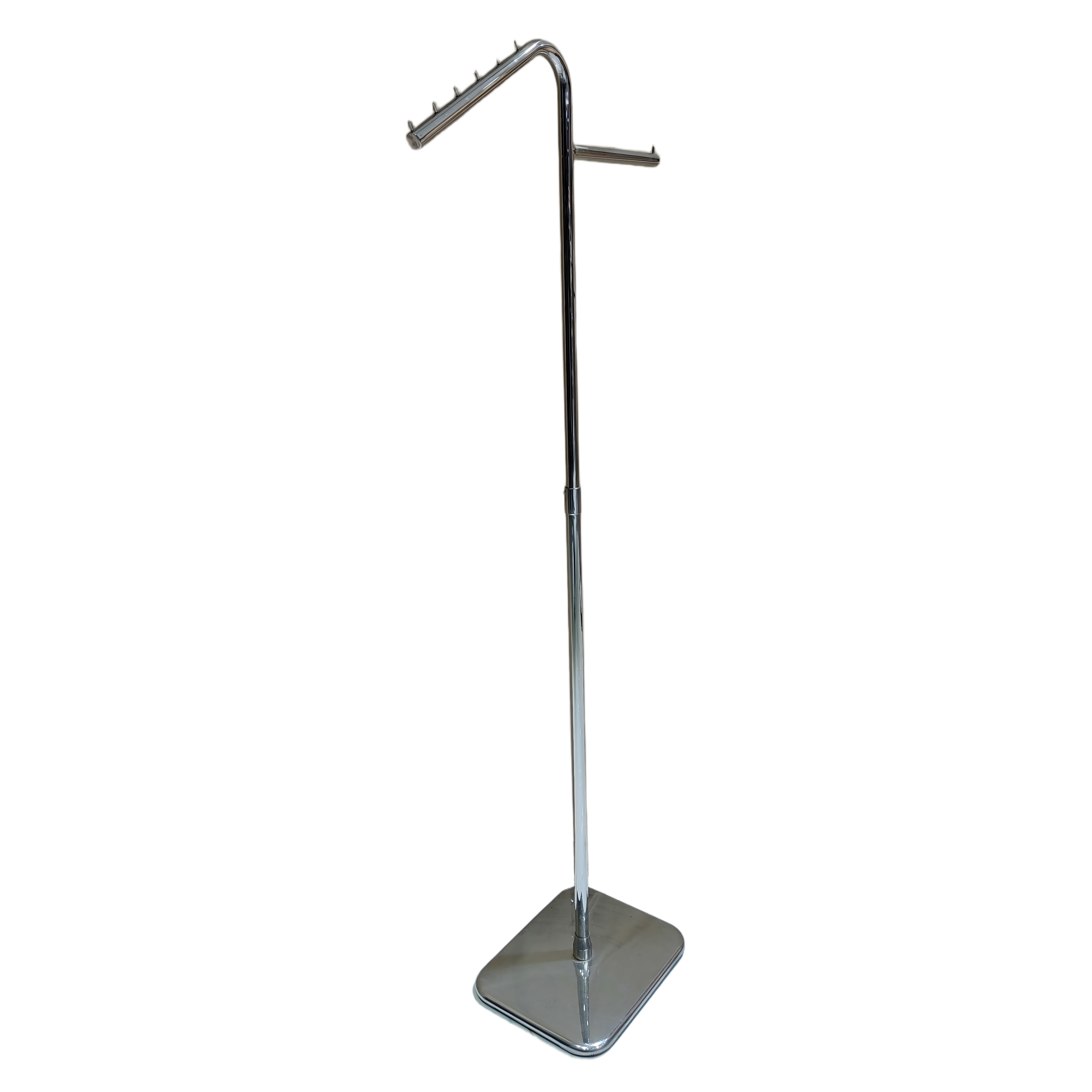 Metal Coat Freestanding Rack Clothes Hanger Stand with Metal Base