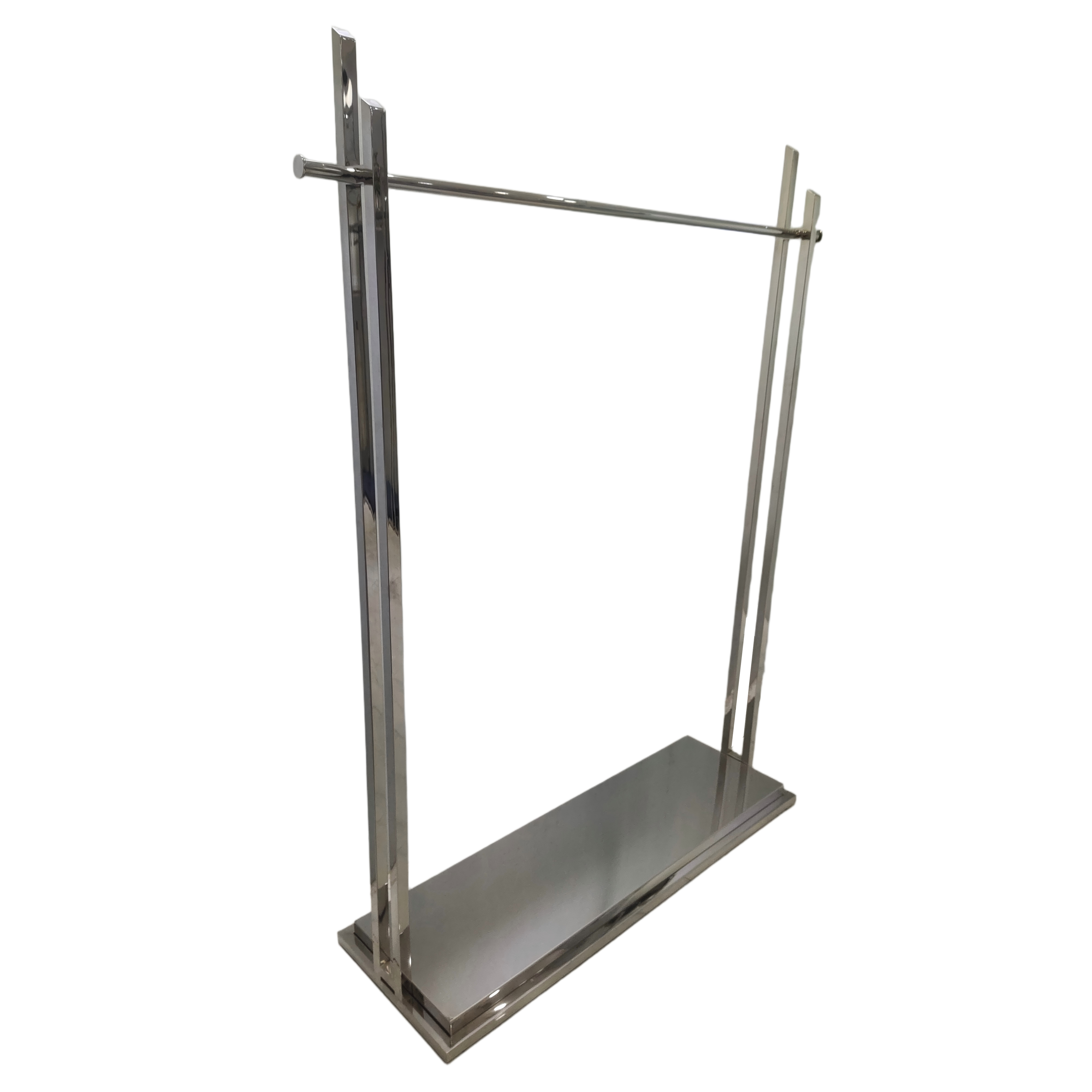 Simple Trending Clothes Garment Rack for Hanging Clothes with Metal Base