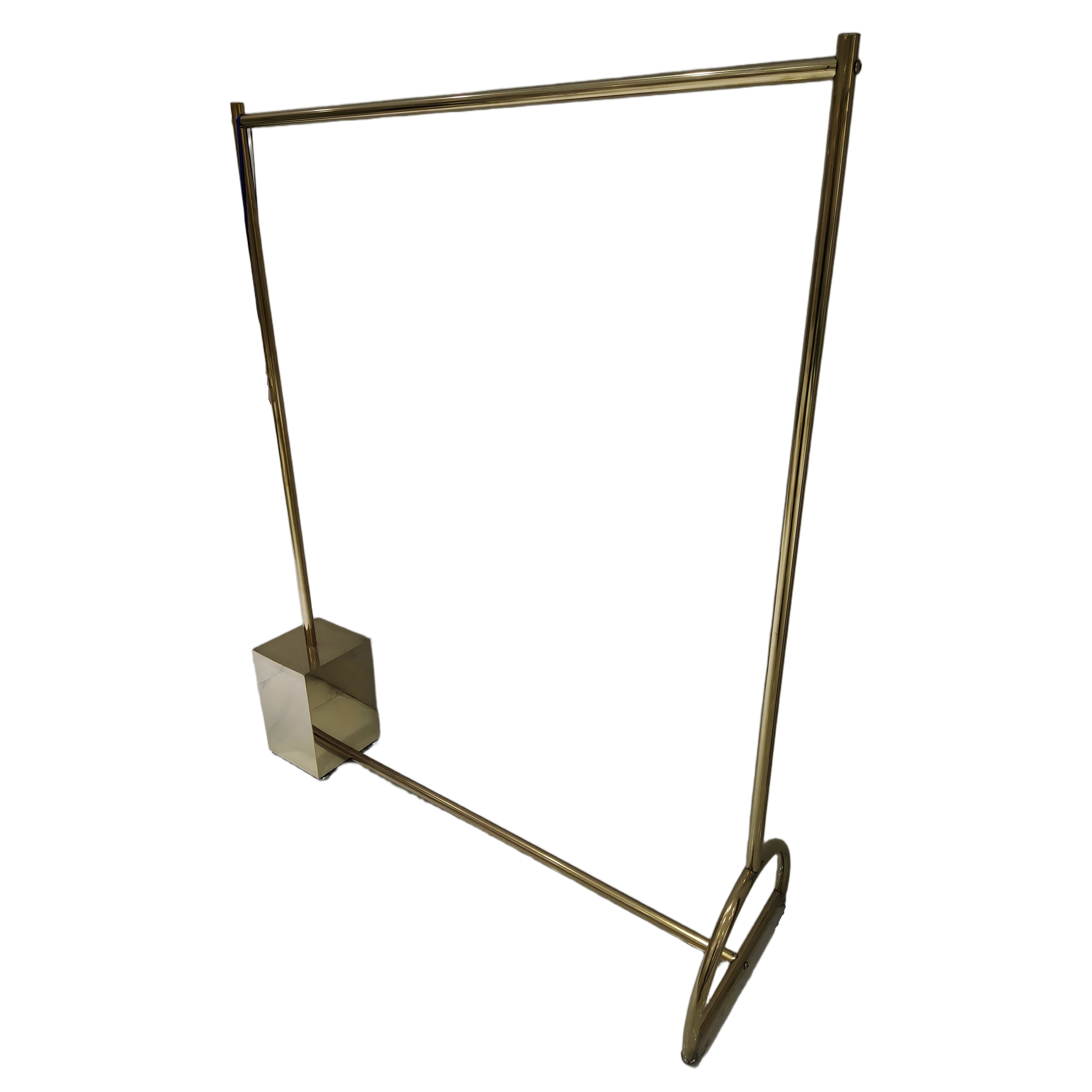 Coat Rack Freestanding with Base Industrial Garment Rack for Retail Shop