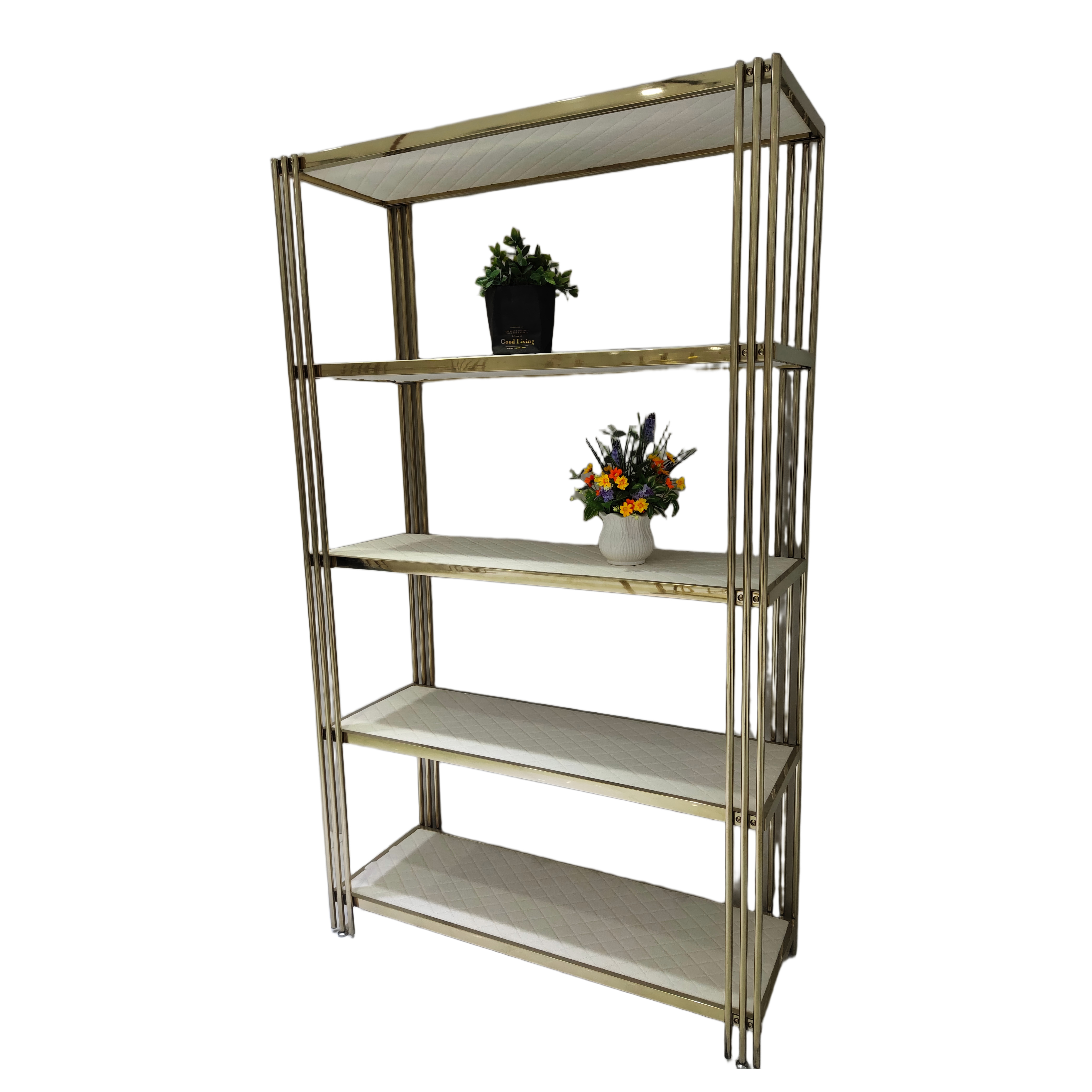 Metal Garment Rack with Marble Base Simple Trending Clothes Hanger Rack