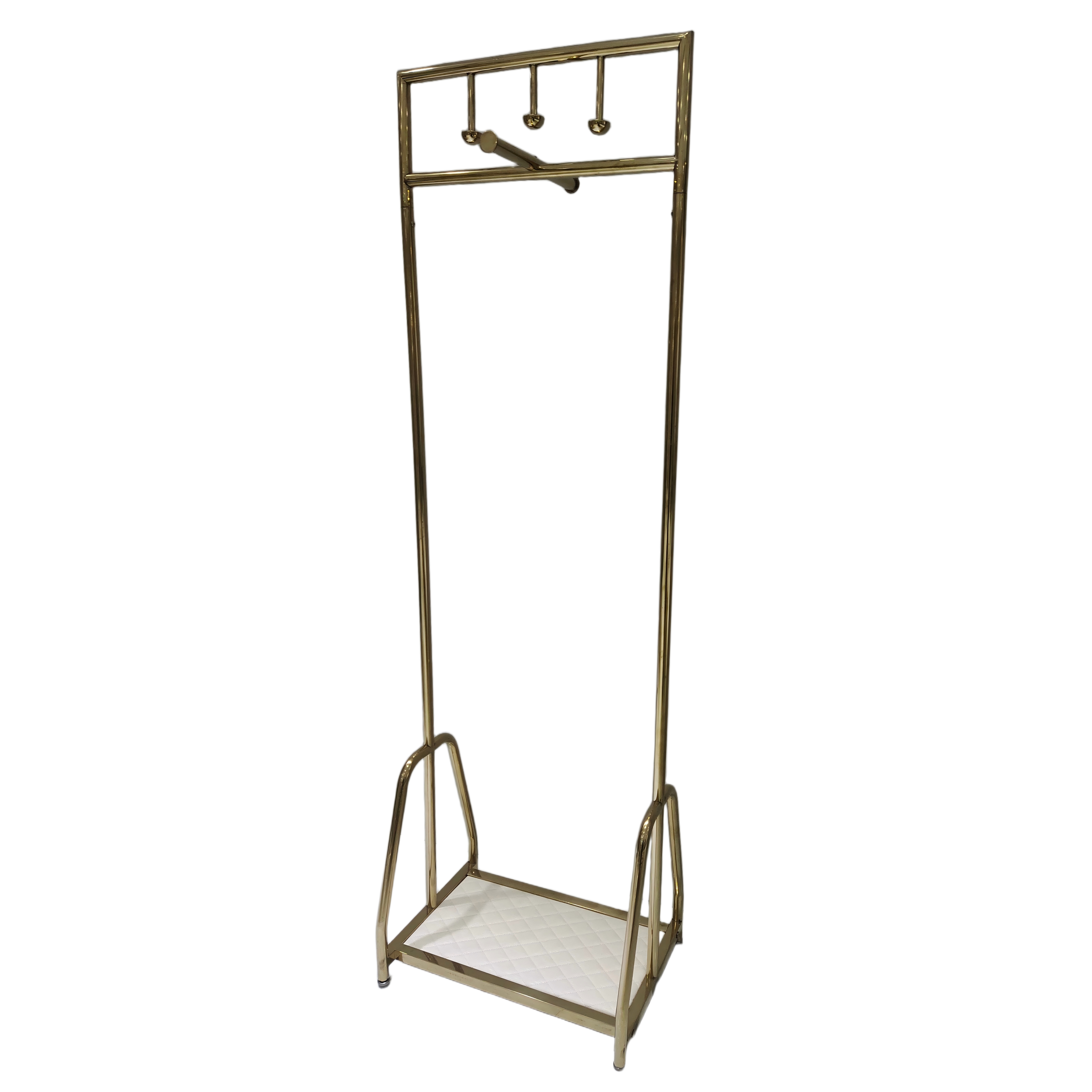 Metal Coat Rack Freestanding Heavy Duty Clothes Hanger Rack for Shop