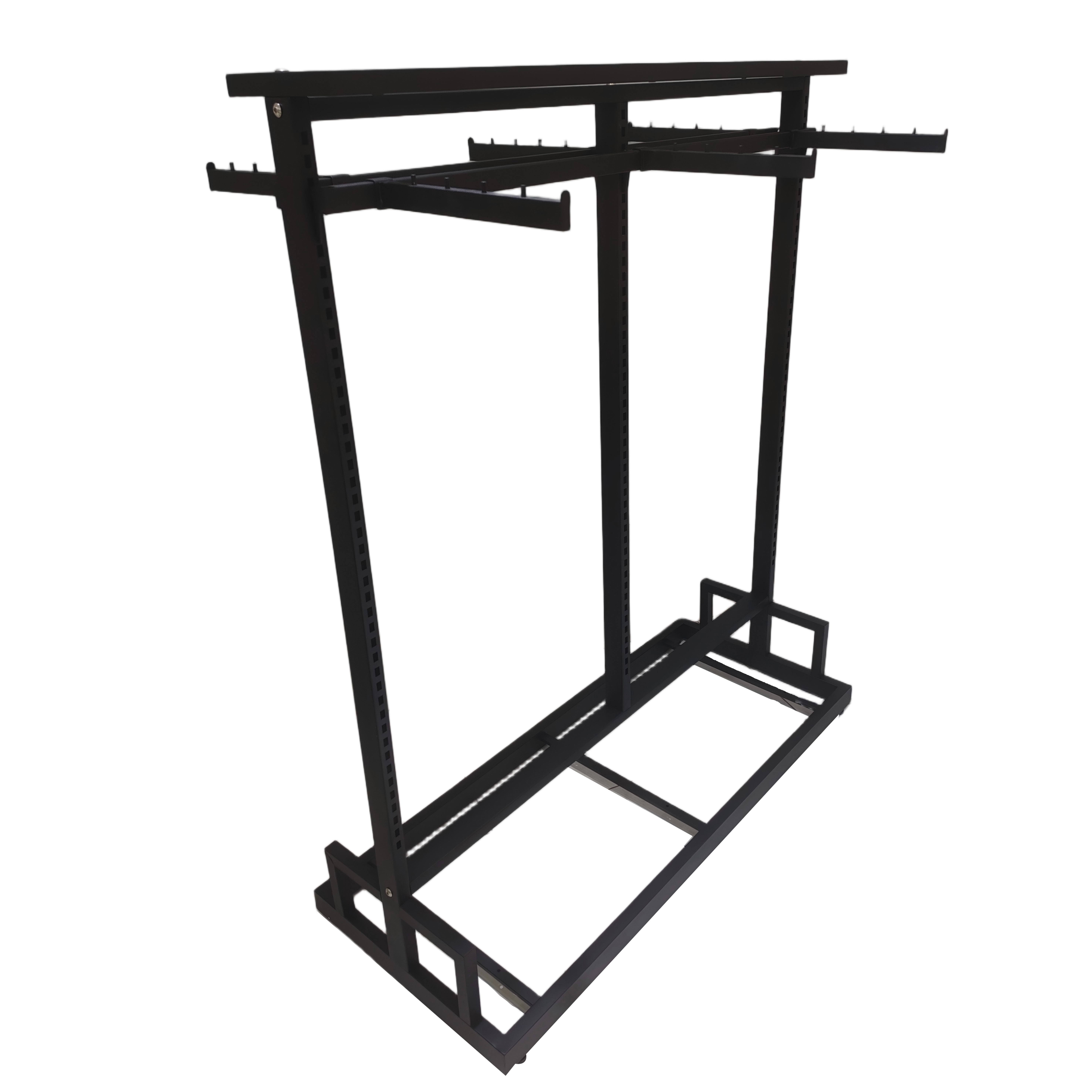 Freestanding Garment Display Rack with Stable Base for Boutique