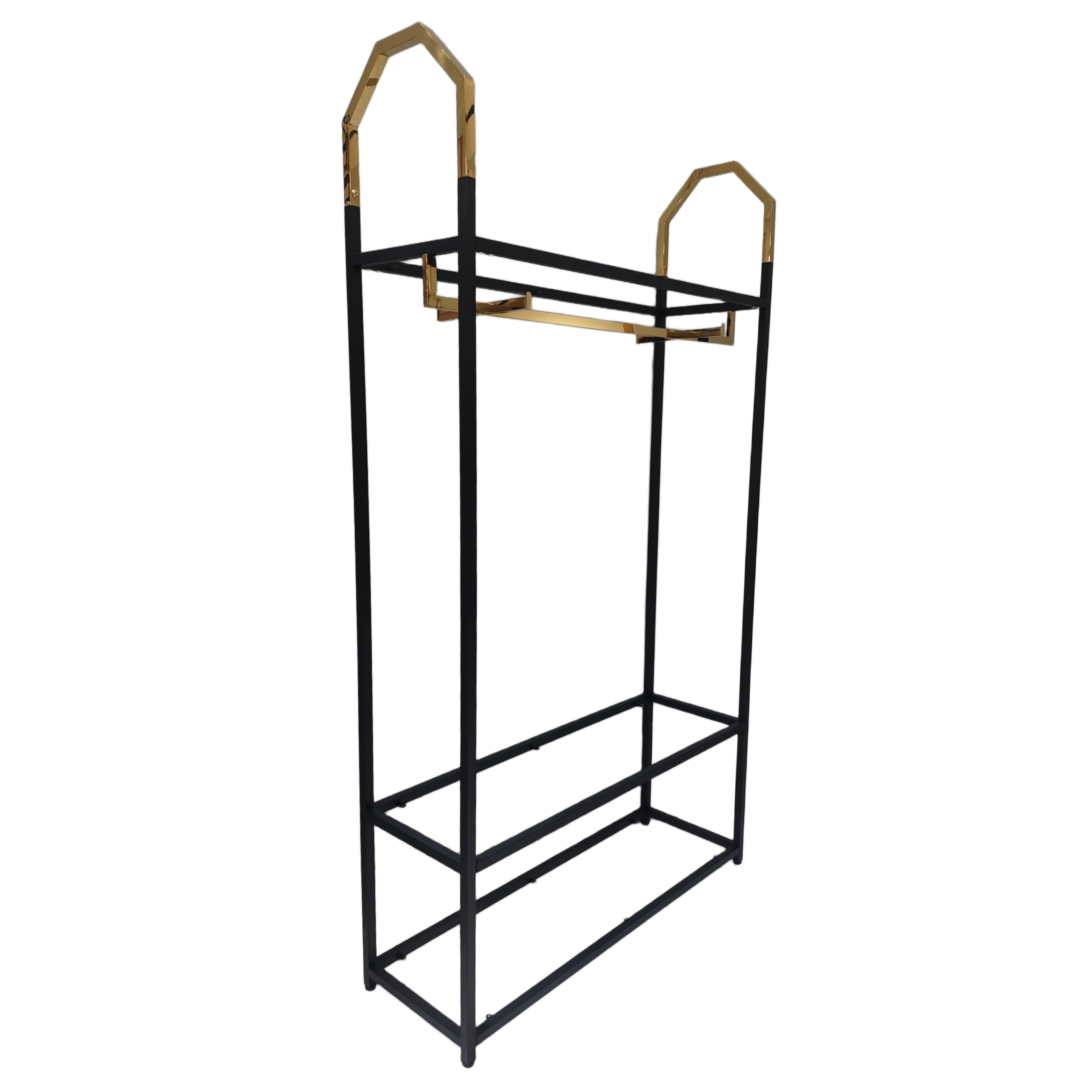 Simple Style Shop Display Garment Rack Houseware Freestanding Closet Garment Rack