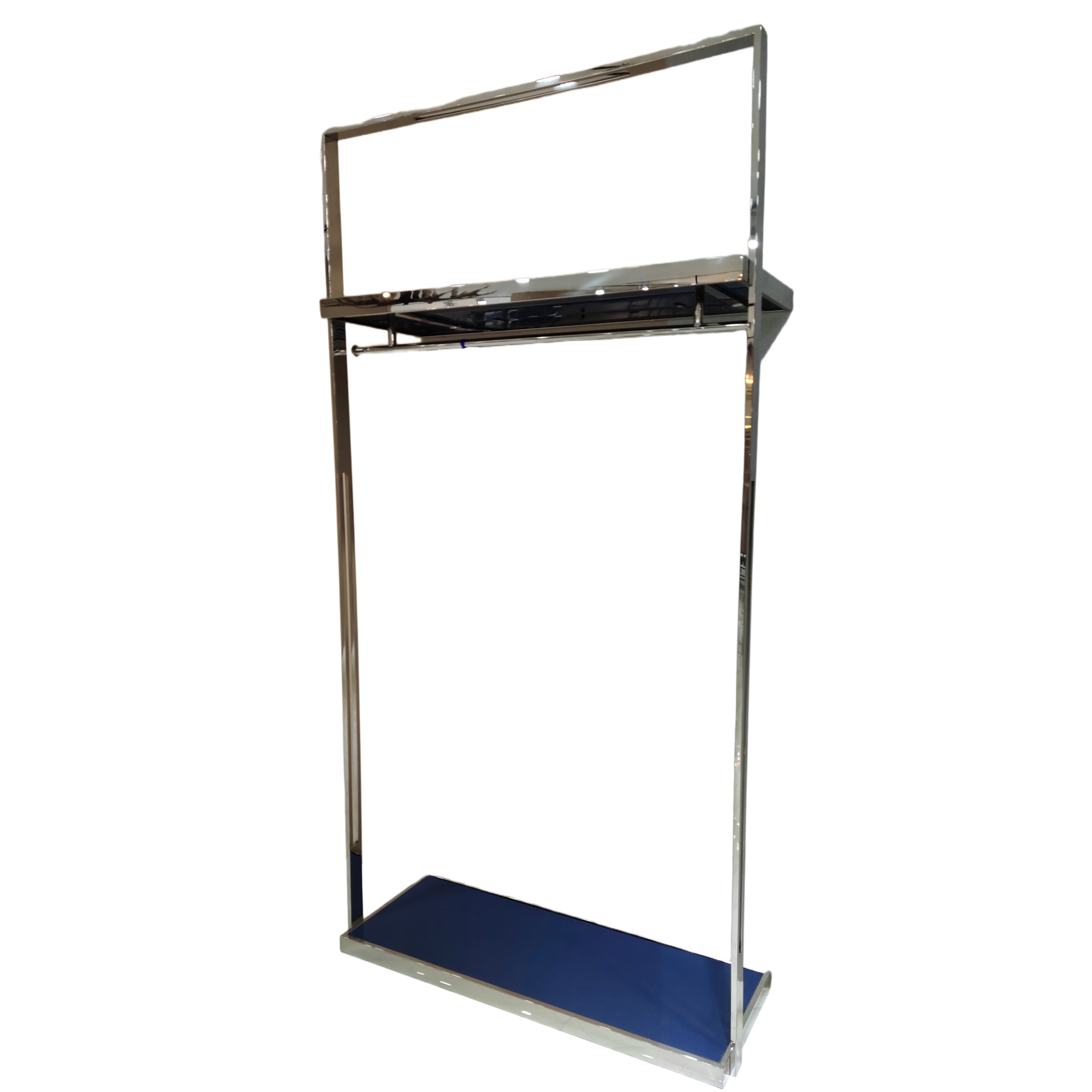 Standing Coat Rack with Base Heavy-Duty Clothes Hanger Rack for Shop
