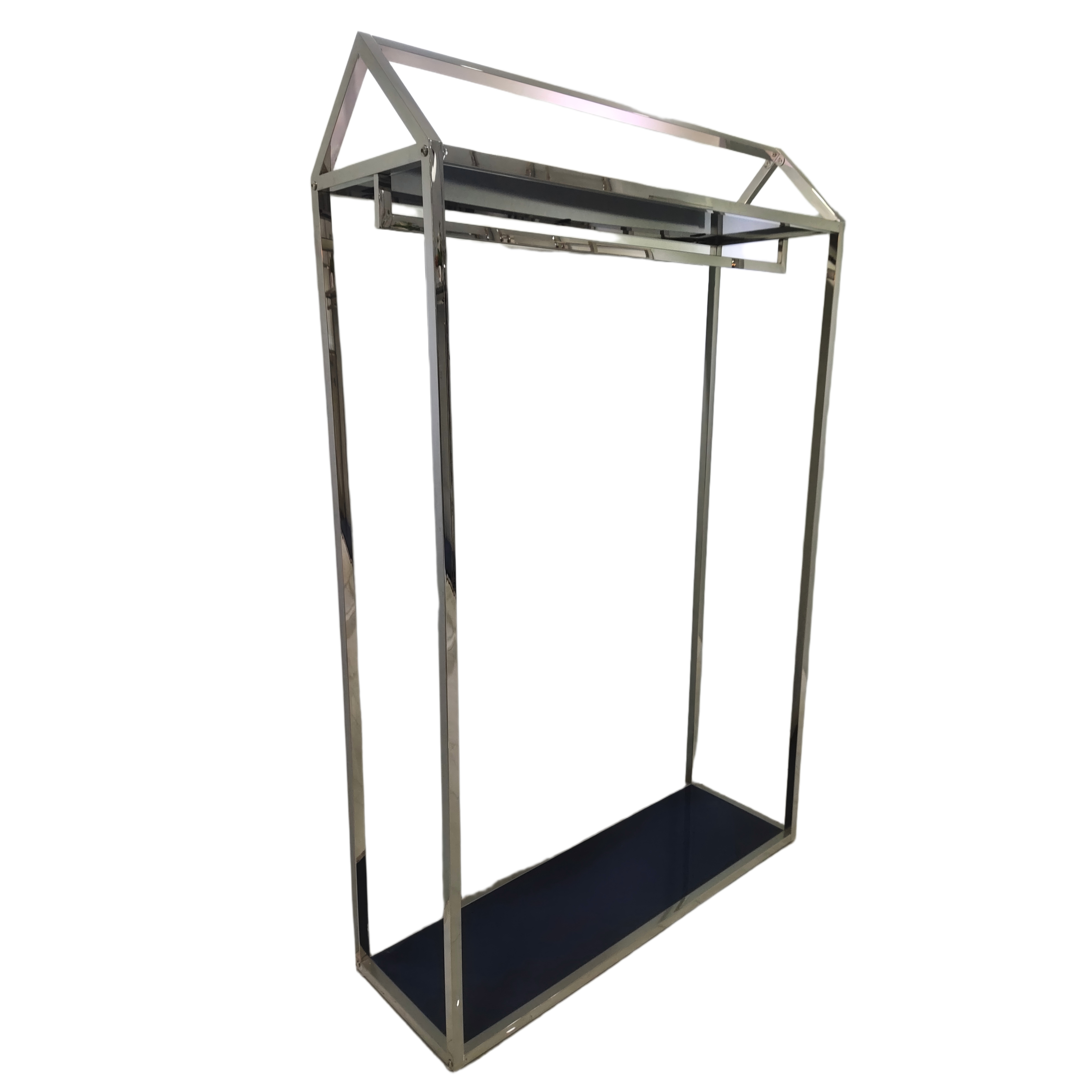 Heavy Duty Coat Rack with Base Metal Coat Rack Freestanding for Boutique Shop