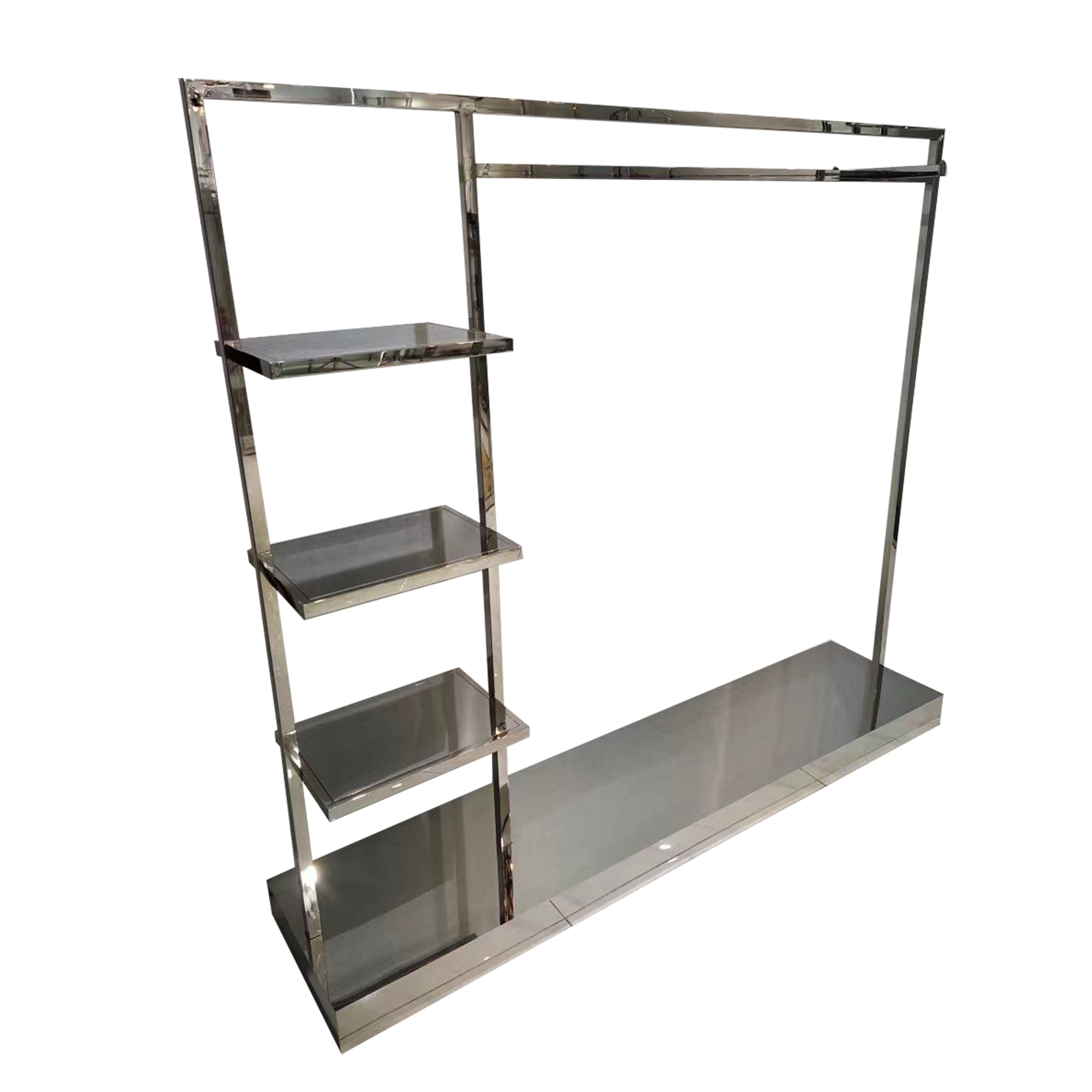 Coat Rack with Base Heavy-Duty Clothes Shop Display Rack  