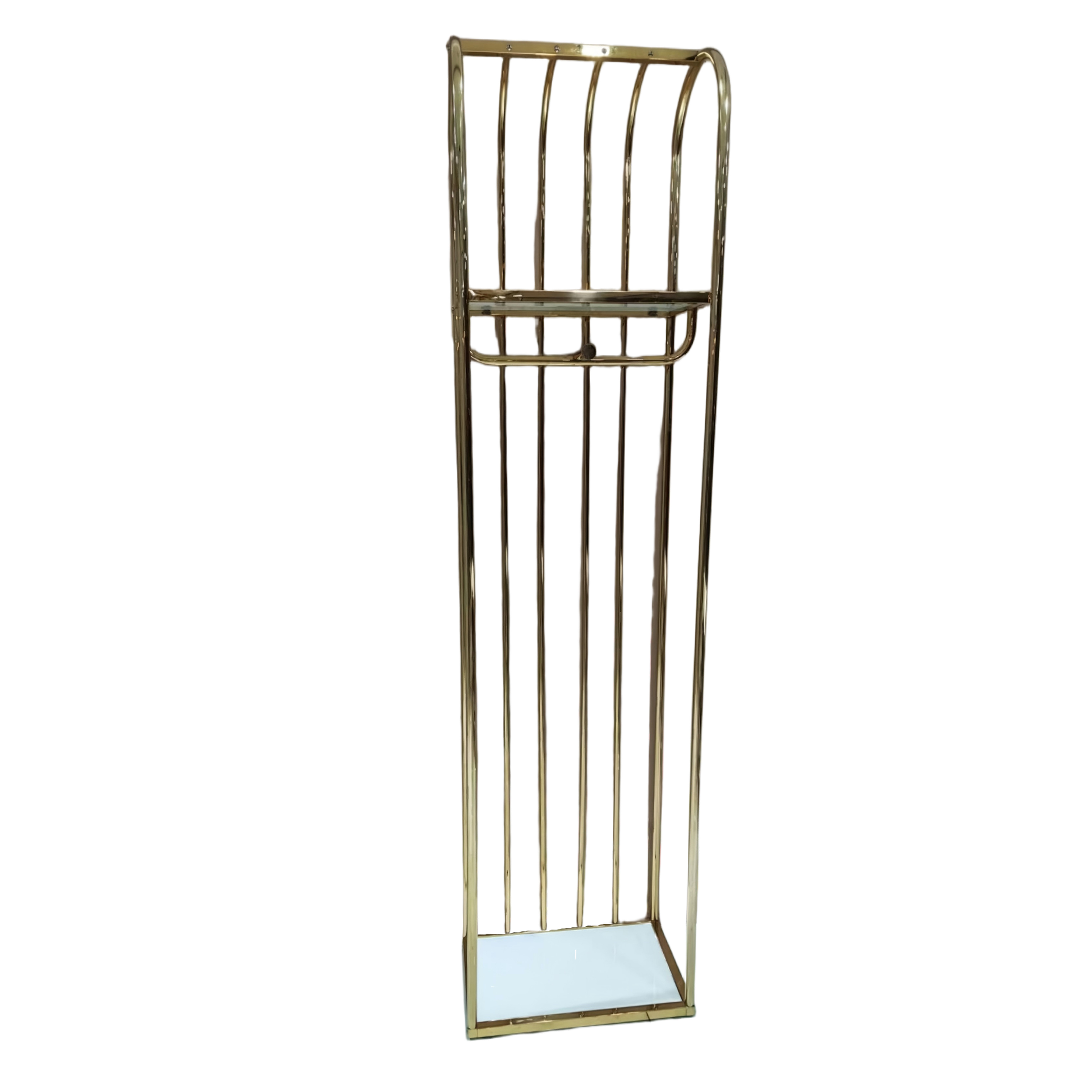 Luxury Coat Rack with Base Heavy-Duty Clothes Rack Stand for Entryway
